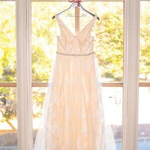 Lulus Sweet Love Ivory Lace Beaded Maxi Dress